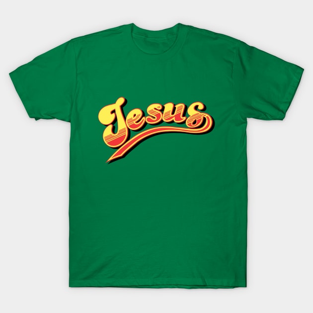 Jesus - 80s sitcom T-Shirt by Madison Market